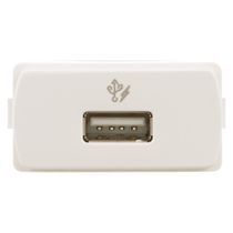 Tomada Audio/Video USB Embutir Cinza 1Módulo Miluz S3B70810 Schneider