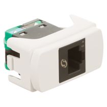 Módulo Tomada Rj45 5E Br/Pt S3B74100 Schneider