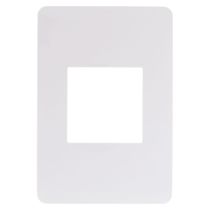 Placa 2 Horiz Sep 4X2" Branco Orion S730102004 Schneider