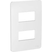 Placa 2 Postos 4X2" Al Orion S730121274 Schneider
