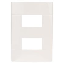 Placa 2 Post Horiz Sep 4X2" Branco Prm044221 PRM044221 Schneider