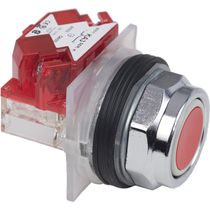 Botão Redondo Vermelho 30mm 600V 1NF Impulso 9001KR1RH6 Schneider