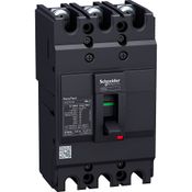 Disjuntor Caixa Moldada Tripolar Termomagnético Fixo 240VCA 25A 25KA EZC100N3025 Schneider