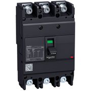 Disjuntor Caixa Moldada Tripolar Termomagnético Fixo 440VCA 225A 20KA EZC250N3225 Schneider