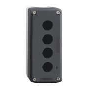 Botoeira Vazia Pc Cinza 4 Furos 22mm XALD04 Schneider