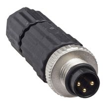 Conector M8 Cotovelo Macho 3 Pin Telemecanique