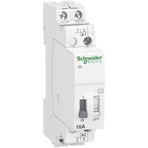 Relé de impulso iTL Bipolar 2 NO 16A bobina 110 VDC 230...240 VAC 50/60Hz A9C30812 Schneider
