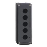 Botoeira Vazia Plástica Cinza Clara 5F 22mm XALD05 Schneider