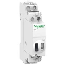 Relé de impulso iTL Monopolar 1NO 16A bobina 130 VAC 50/60Hz 48 VDC A9C30311 Schneider