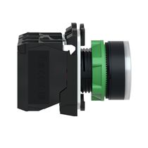 Botão Iluminado Redondo Branco 22mm 24V LED 1NA+1NF XB5AW31B5 Schneider