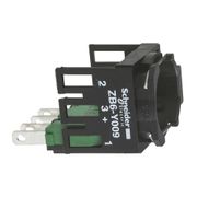 Corpo Bloco Cont 16Mm 1Na+1Nf Pt/Vd 250V ZB6Z5B - Schneider