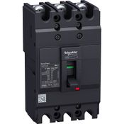 Disjuntor Caixa Moldada Tripolar Termomagnético Fixo 415VCA 20A 5KA EZC100H3020 Schneider