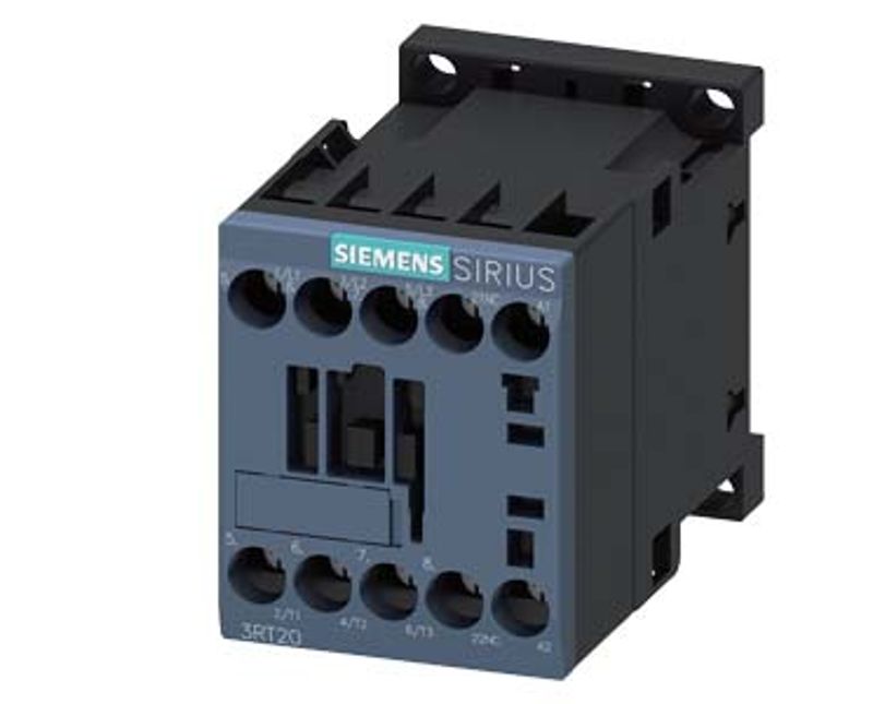 Contator Tripolar 12A 220VCA 50/60Hz 1NF 3RT20171AN22 Siemens - Dimensional | Visão geral do produto