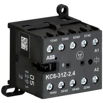 Contator Auxiliar 110VCC 3NA+1NF 6A Parafuso Kc6 Kc631Z04 Abb