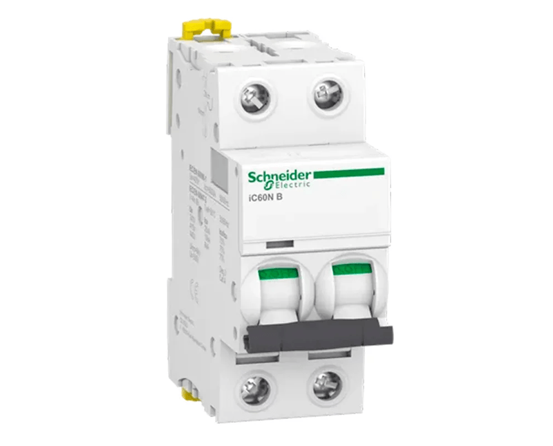 Disjuntor Mini Bipolar 16A 230/400VCA B 6KA A9F73216BR Schneider