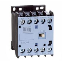 Contator Potência Tripolar 9A 24VCC 1NA Cwc0 Cwc091030C03S12681952 Weg