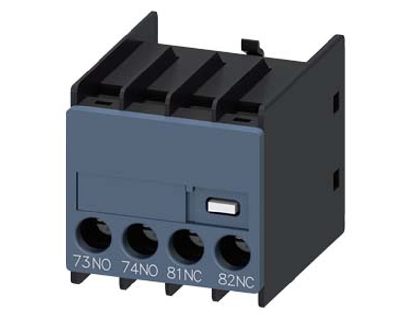 Bloco Contato Auxiliar Frontal 1Na+1Nf 3RH29111MA11 Siemens - Dimensional | Visão geral do produto