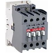 Contator Manobra Capacitor Tripolar 26A 190-220VCA 10,8Kvar 1NA U* UA26301036 ABB