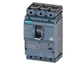 Disjuntor Caixa Moldada Tripolar Eletrônico 380VCA 63A 55KA Sentron 3Va20635Hl360Aa0 Siemens