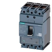 Disjuntor Caixa Moldada Tripolar Térmico/Magnético Ajustável 380VCA 63A 55KA Sentron 3Va11635Ef320Aa0 Siemens