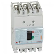 Disjuntor Caixa Moldada Tripolar Térmico/Magnético Ajustável 400VCA 25A 25KA Dpx 420041 Legrand