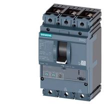 Disjuntor Caixa Moldada Tripolar Eletrônico 380VCA 160A 55KA Sentron 3Va21165Hl320Aa0 Siemens