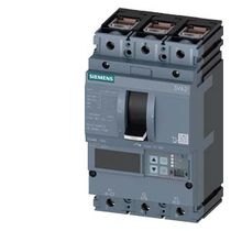 Disjuntor Caixa Moldada Tripolar Eletrônico 380VCA 100A 110KA Sentron 3Va21107Mq360Aa0 Siemens