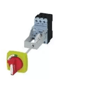 Manopla Rotativa Vermelho E Amarelo P02 Haste 130Mm Para Disjuntor 10185923 WEG