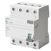 Disjuntor Diferencial Residual Tetrapolar 400V 25A 300Ma 5SV46420 Siemens