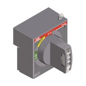 Manopla Rhe T6 W 1Sda060411R1 MANPLRHET6W - Abb Automação