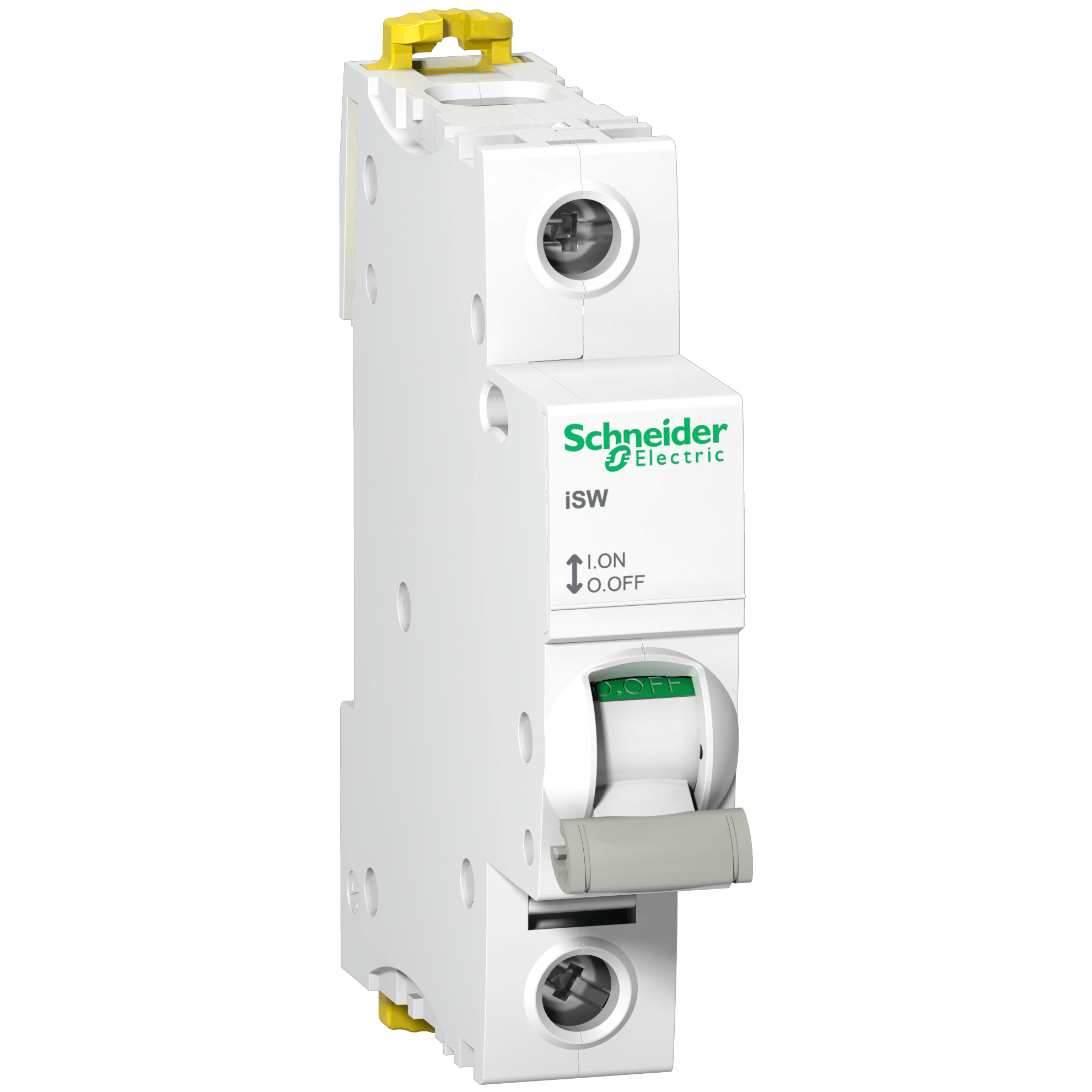 Interruptor Seccionador 1P 40A 250V Schneider | Dimensional