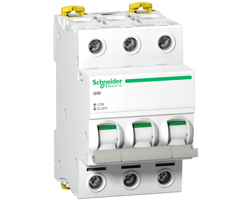 Interruptor Seccionador 3 P 100A 5Ka A9S65391 - Schneider - Dimensional | Visão geral do produto