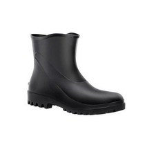 Bota Impermeável PVC Preta C/Ext Ct Sem Forro Sem Bico 82BPE600SFACQUAFLEX Tamanho 38 CA 34798 Bracol