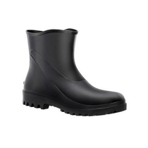 Bota Impermeável PVC Preta C/Ext Ct Sem Forro Sem Bico 82BPE600SFACQUAFLEX Tamanho 42 CA 34798 Bracol