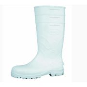 Bota Profissional PVC Branca Cano Longo Com Forro Sem Bico 85BPL600 Tamanho 46 CA 37455 Bracol