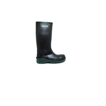 Bota Profissional Poliuretano Preta Antiest Antiper Ac Cano Longo Bico De Composite Sol Verde 91F Tamanho 39 CA 34671 Bracol