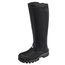 Coturno Microfibra Preta Bidensidade Palmilha Anti Perfurante Bico De Composite Zip 70C32MATCPAP Tamanho 40 CA 38149 Marluvas