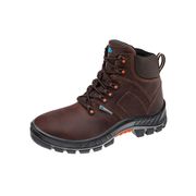 Bota De Segurança Nobuck Cadarço Bidensidade Bico De Plástico Marrom 75BPR26CLICNPBP Tamanho 33 CA 39251 Marluvas
