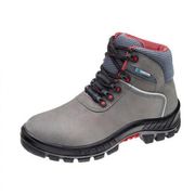 Bota De Segurança Nobuck Cadarço Bidensidade Bico De Plástico Cinza 75BPR29MSCBP Tamanho 43 CA 41370 Marluvas