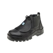 Bota Fechamento Elástico Poliu Borracha Nitrílica Bico De Composite M Externa Preta 60B19MEXC Tamanho 41 CA 35398 Marluvas