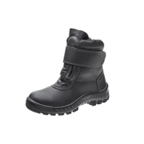 Coturno Preta Bico De Aço Velcro 60C32ESCA Tamanho 34 CA 12590 Marluvas