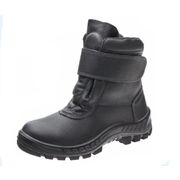 Coturno Preta Bico De Aço Velcro 60C32ESCA Tamanho 35 CA 12590 Marluvas