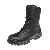 Coturno Milit Preta Palmilha Anti Perfurante Bico De Composite Cadarço/Zip 60C39CPAP Tamanho 43 CA 42298 Marluvas