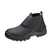 Bota Microfibra Elástico Poliuretano Borracha Nitrílica Bico De Plástico Preta 65B19BP Tamanho 39 CA 36114 Marluvas