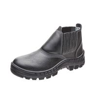 Bota Elástico Poliuretano Borracha Nitrílica Bico De Plástico Preta 60B19Bp Tamanho 34 CA 18061 Marluvas