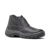 Bota Elástico Bidensidade Bico De Composite Palmilha Anti Perfurante Preta 90HES500PI 4087HESB1602LG Tamanho 36 CA 28846 Bracol