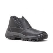 Bota Elástico Bidensidade Bico De Composite Palmilha Anti Perfurante Preta 90HES500PI 4087HESB1602LG Tamanho 35 CA 28846 Bracol