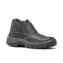 Bota Elástico Bidensidade Bico De Composite Palmilha Anti Perfurante Preta 90HES500PI 4087HESB1602LG Tamanho 35 CA 28846 Bracol