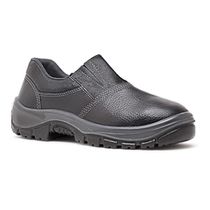 Sapato Microfibra Elástico Bidensidade Bico De Composite Preta 4087HLSM1600LG Tamanho 44 CA 32570 Bracol