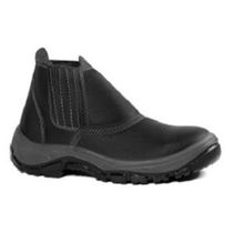 Bota Microfibra Elástico Bidensidade Bico De Composite Preta 4087HESM1600EL Tamanho 46 CA 43168 Bracol